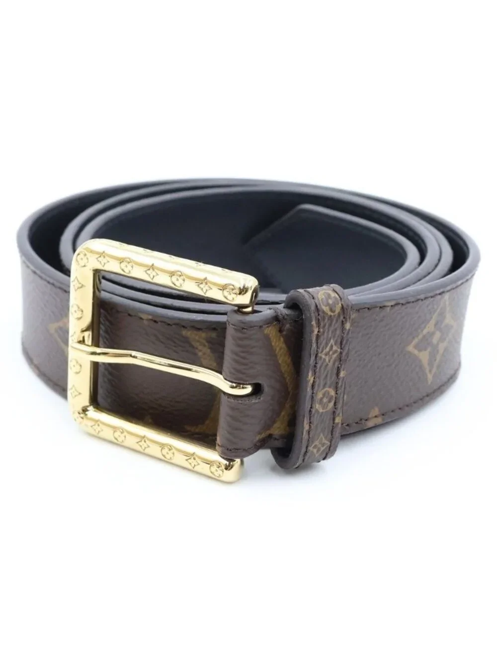 Louis Vuitton Belt Monogram Ceinture Daily Multi Pocket Brown